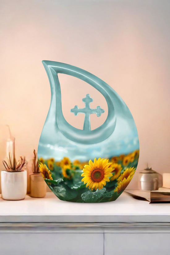 Flowers Urns For Ashes - Keepsake Cremation Urns For Human Ashes