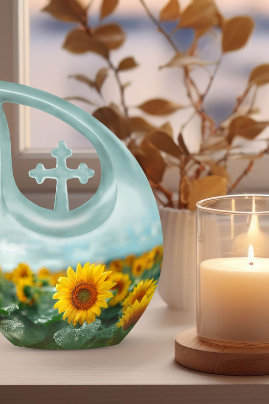 Flowers Urns For Ashes - Keepsake Cremation Urns For Human Ashes