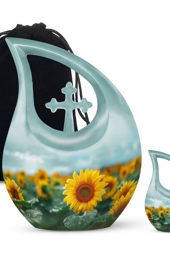 Flowers Urns For Ashes - Keepsake Cremation Urns For Human Ashes