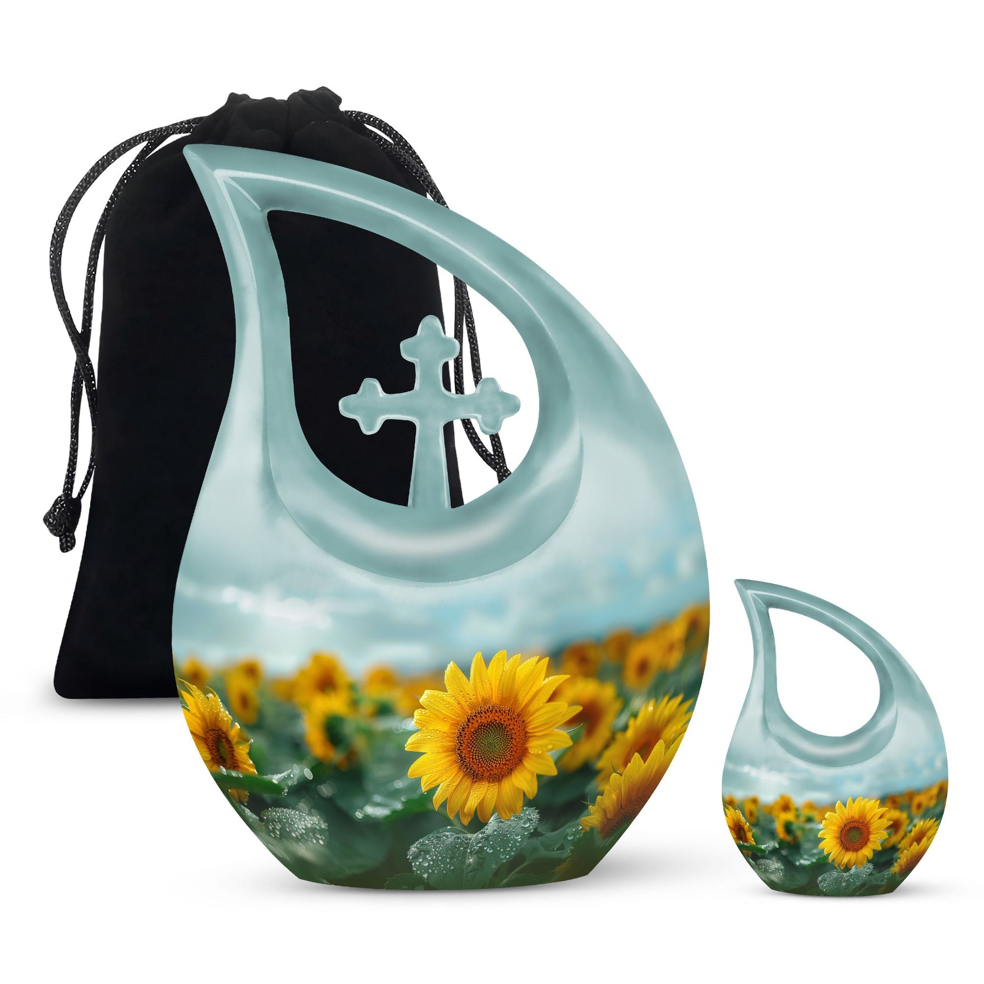 Flowers Urns For Ashes - Keepsake Cremation Urns For Human Ashes
