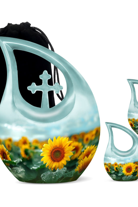 Flowers Urns For Ashes - Keepsake Cremation Urns For Human Ashes