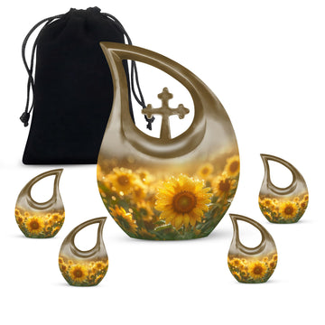 Large Urn With 4 Keepsake