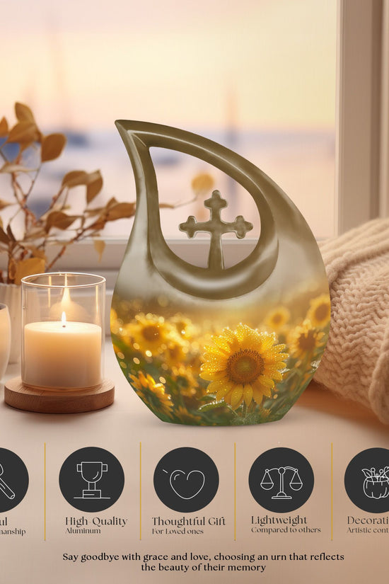 Flowers Urns For Ashes - Cremation Urns Adult
