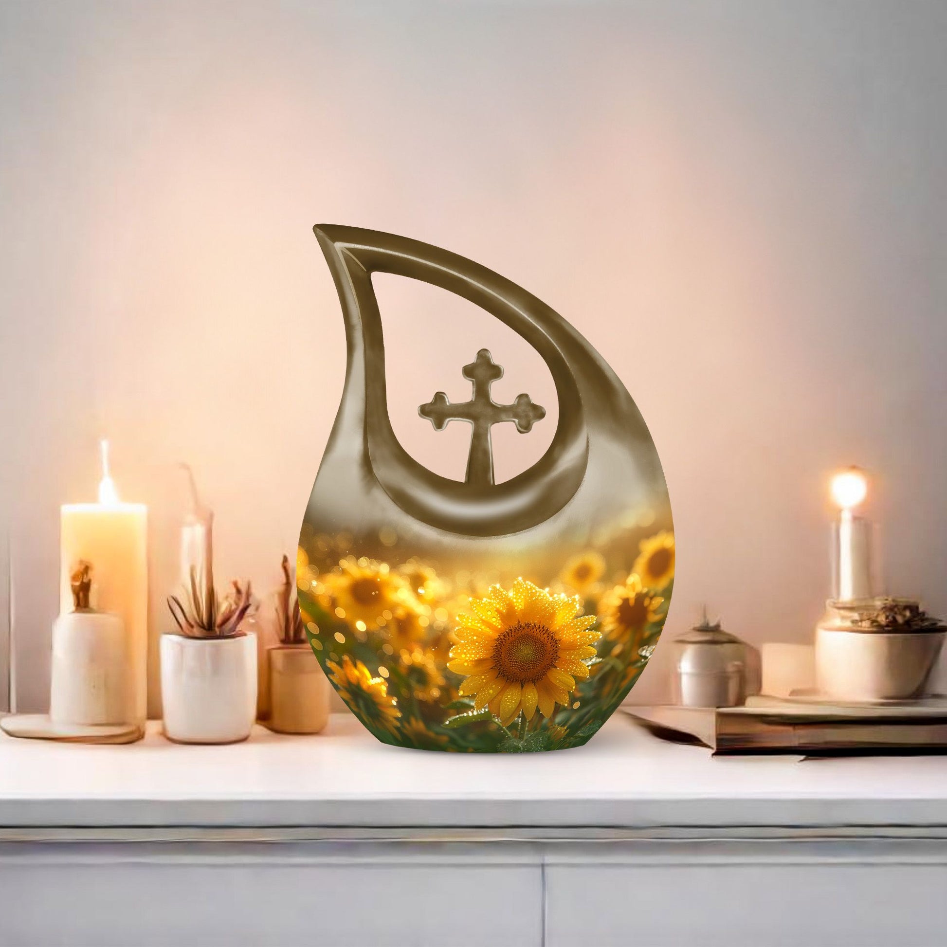 Flowers Urns For Ashes - Cremation Urns Adult
