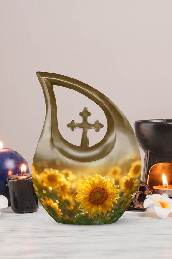 Flowers Urns For Ashes - Cremation Urns Adult