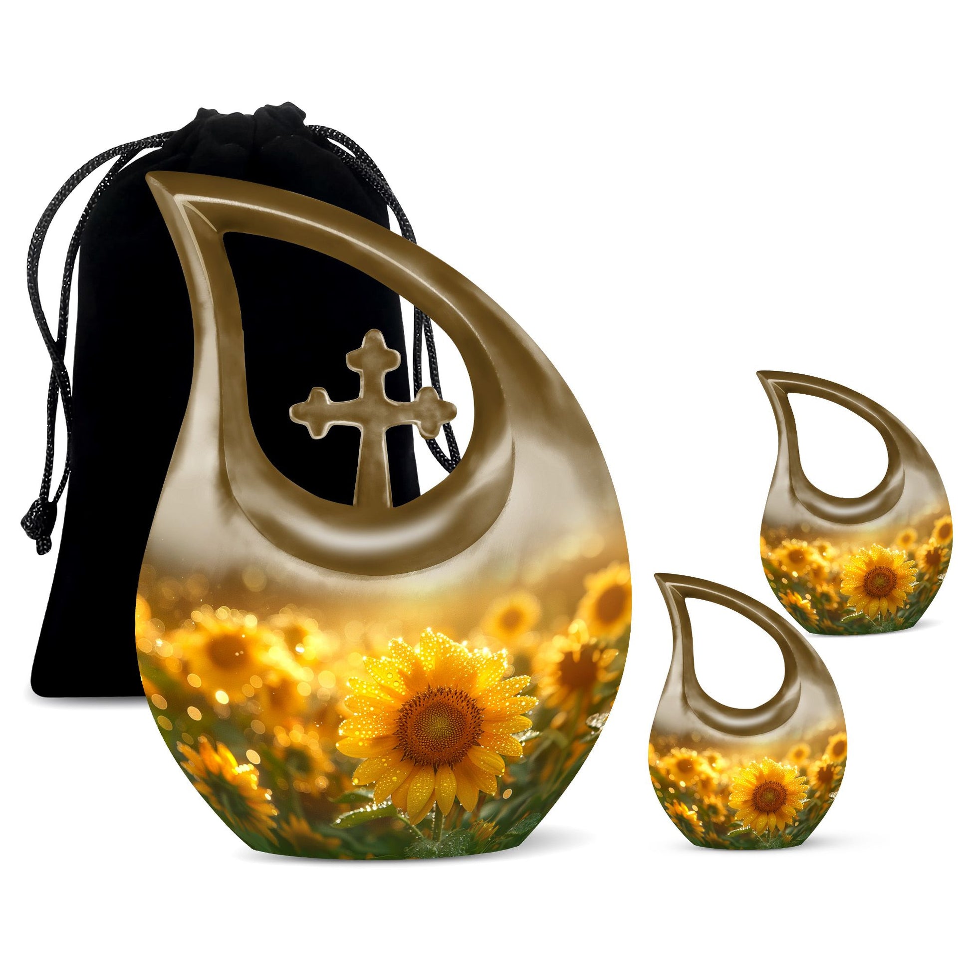 Flowers Urns For Ashes - Cremation Urns Adult