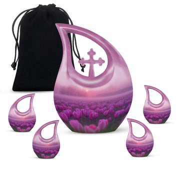 Large Urn With 4 Keepsake