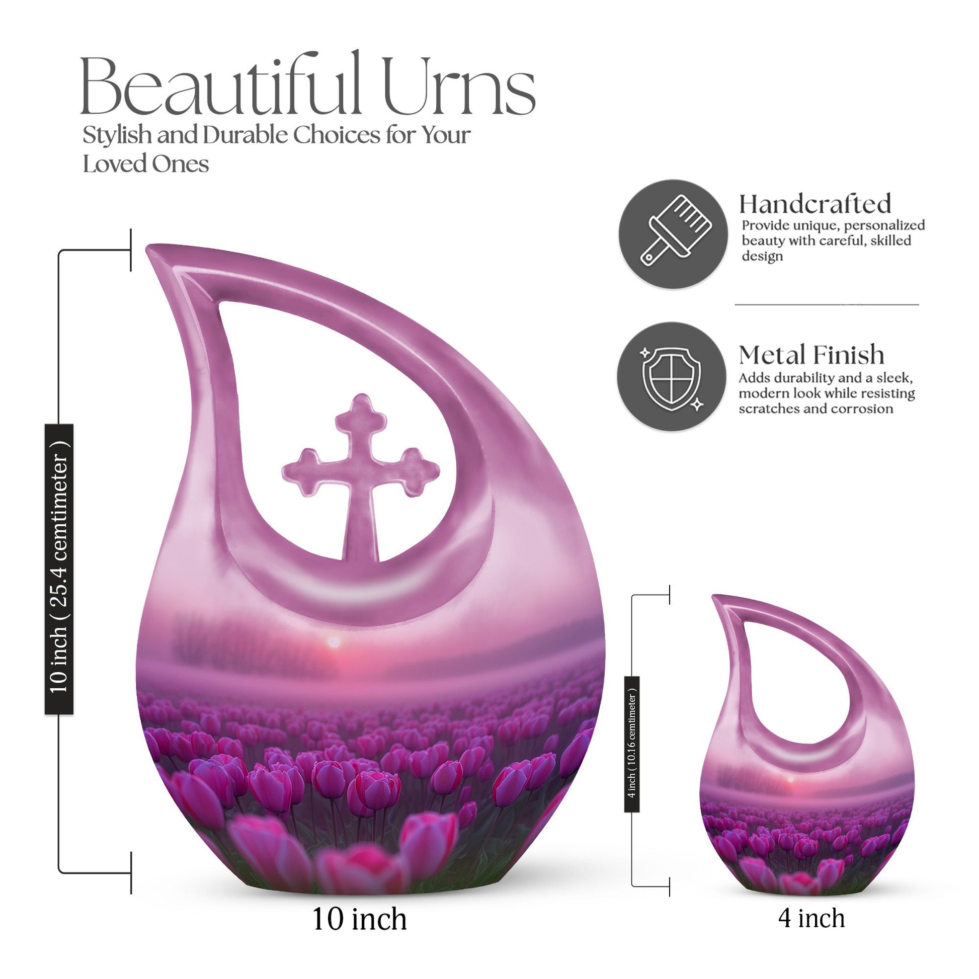 Flowers Urns For Ashes - Urn For Cremation