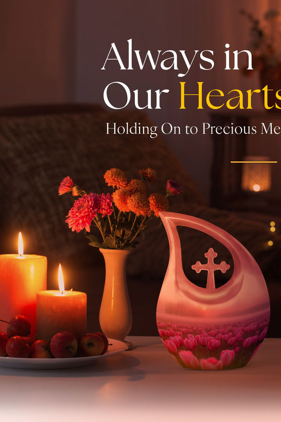 Flowers Urns For Ashes - Urn For Cremation