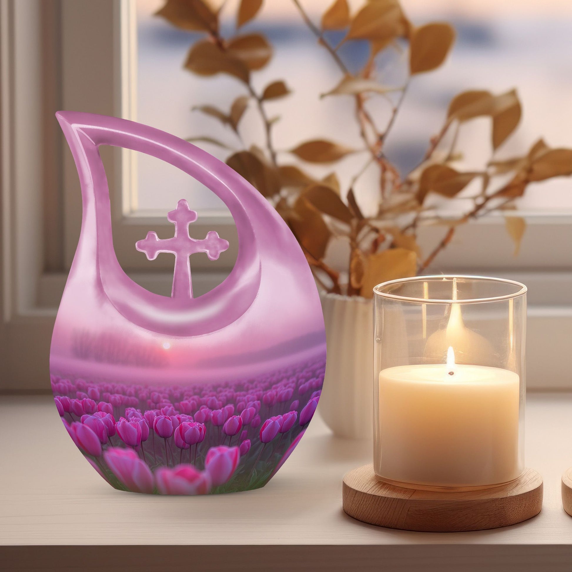 Flowers Urns For Ashes - Urn For Cremation