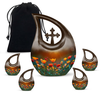 Large Urn With 4 Keepsake