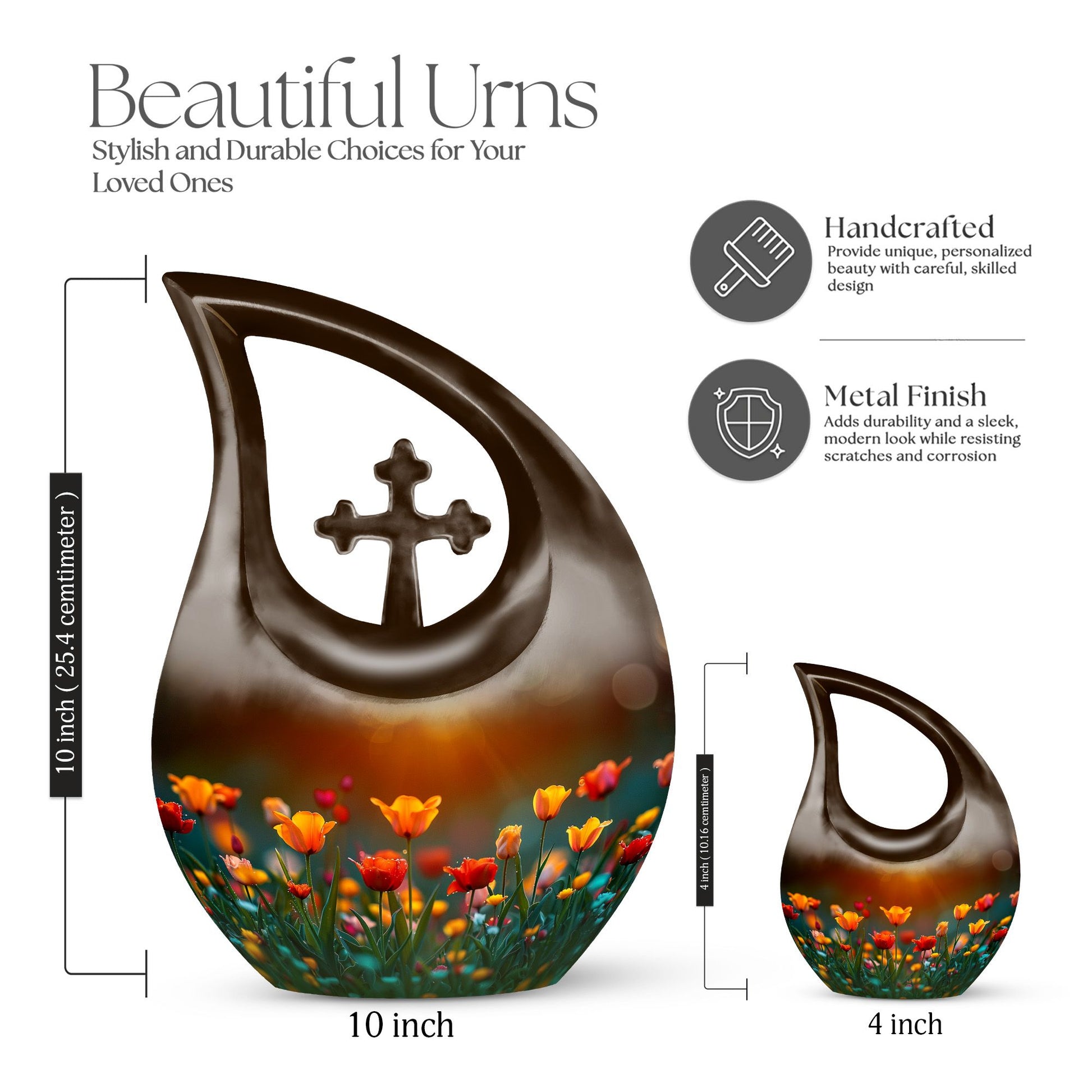 Flowers Urns For Ashes - Urns Cremation