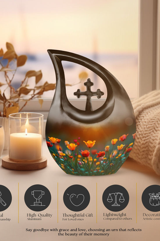 Flowers Urns For Ashes - Urns Cremation
