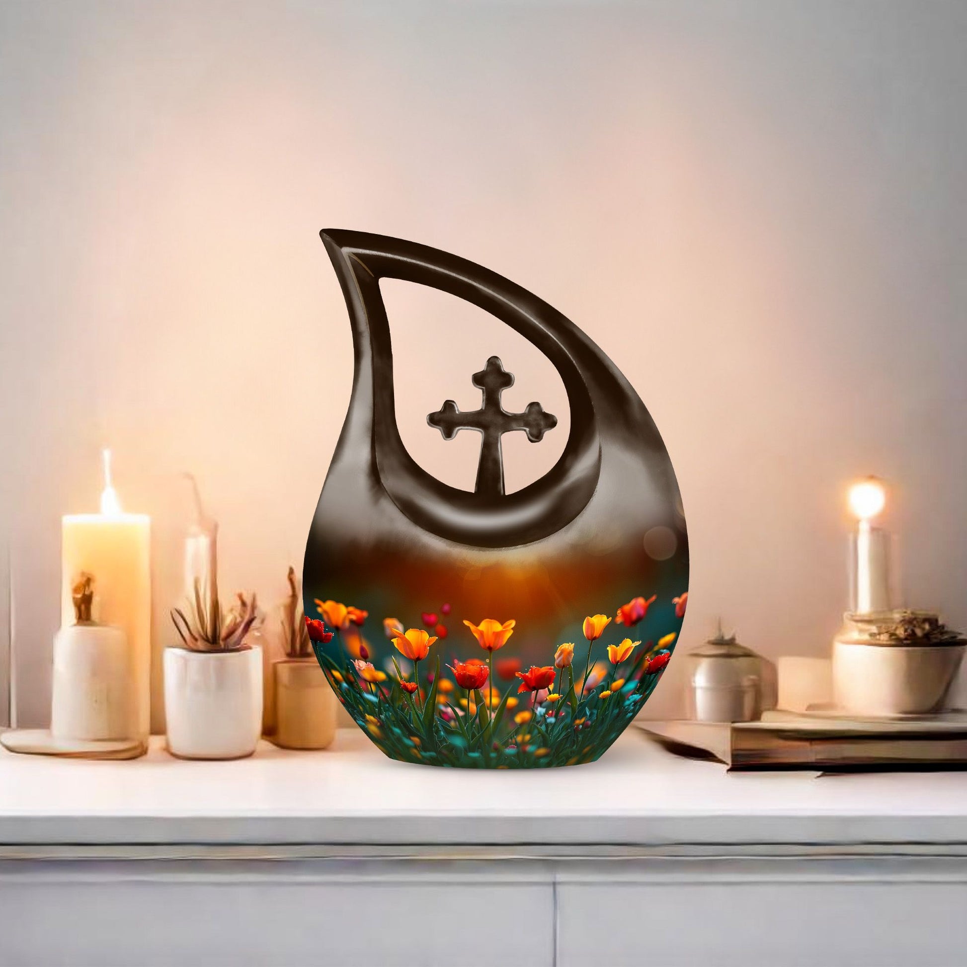 Flowers Urns For Ashes - Urns Cremation