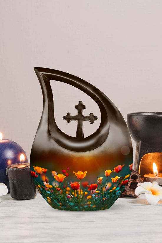 Flowers Urns For Ashes - Urns Cremation