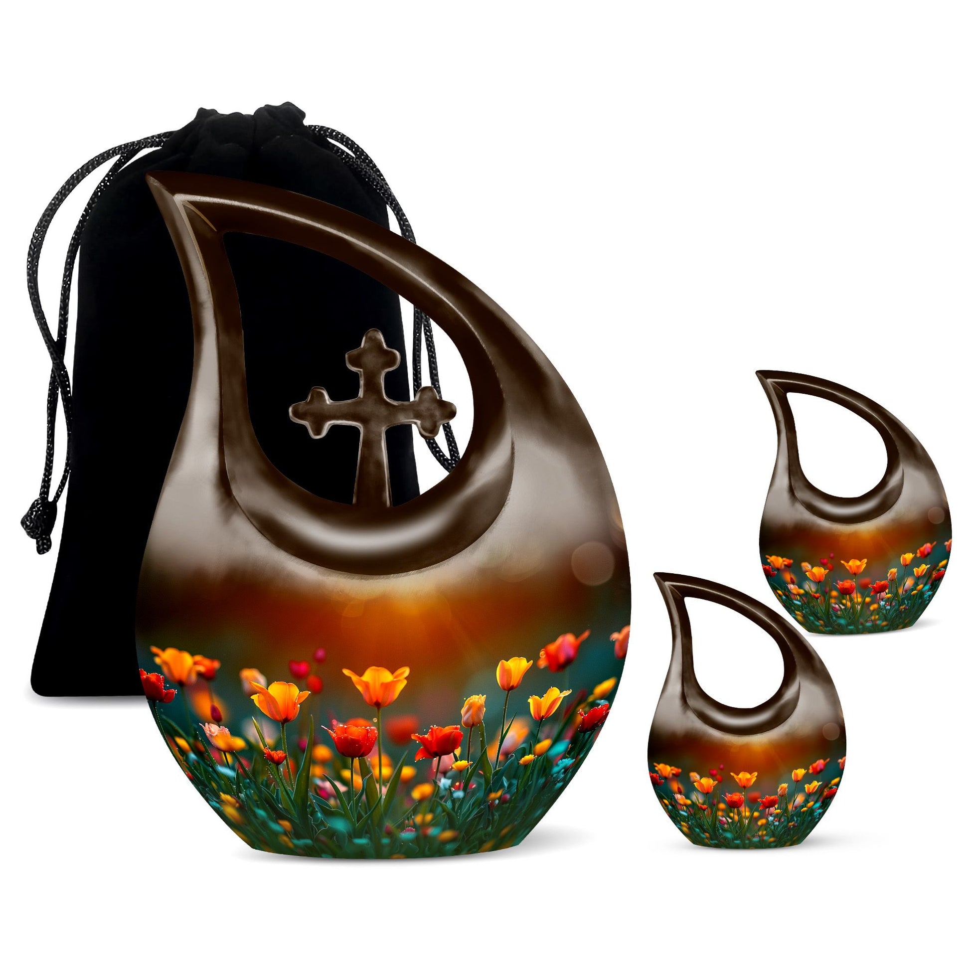 Flowers Urns For Ashes - Urns Cremation