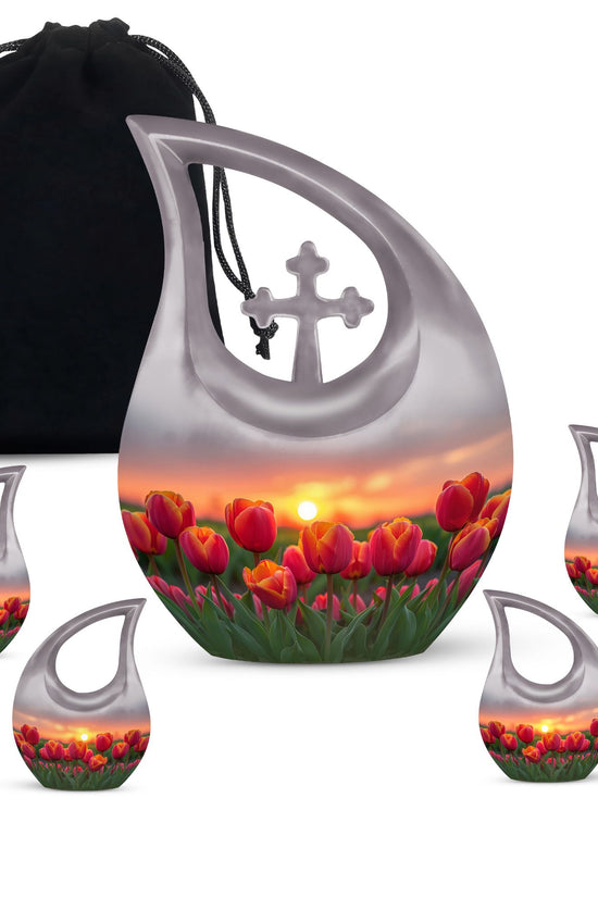 Flowers Urns For Ashes - Cremation Urns For Human