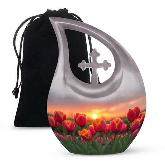 Flowers Urns For Ashes - Cremation Urns For Human