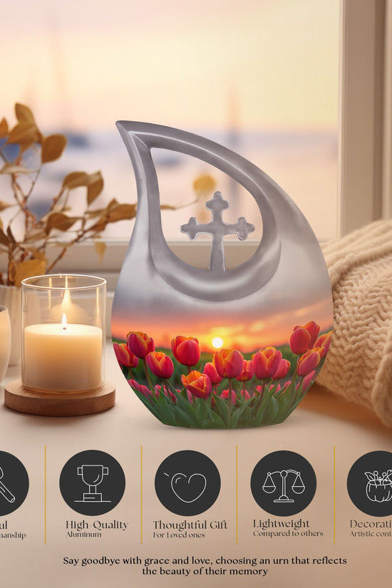 Flowers Urns For Ashes - Cremation Urns For Human