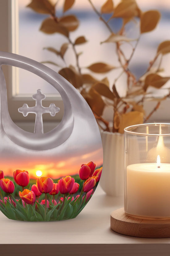 Flowers Urns For Ashes - Cremation Urns For Human