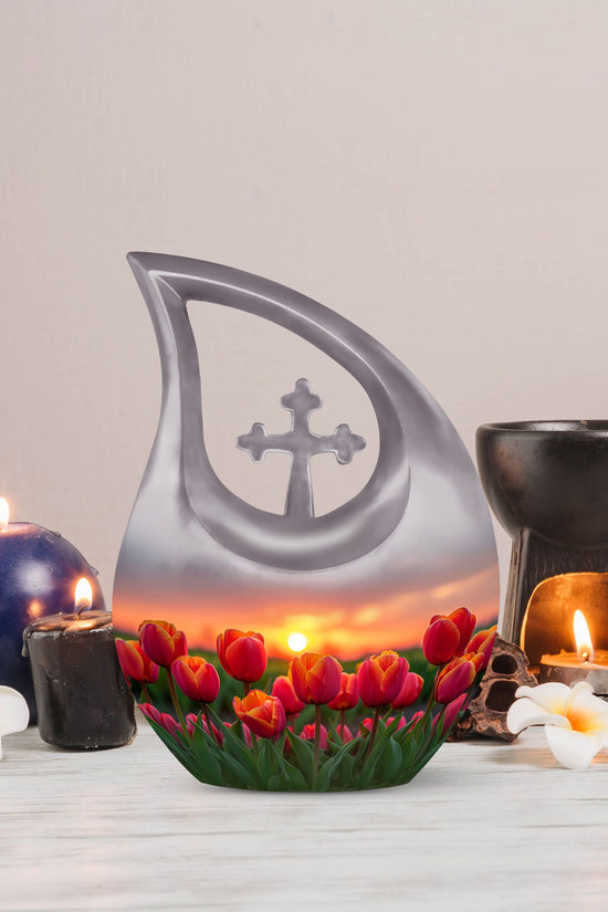 Flowers Urns For Ashes - Cremation Urns For Human