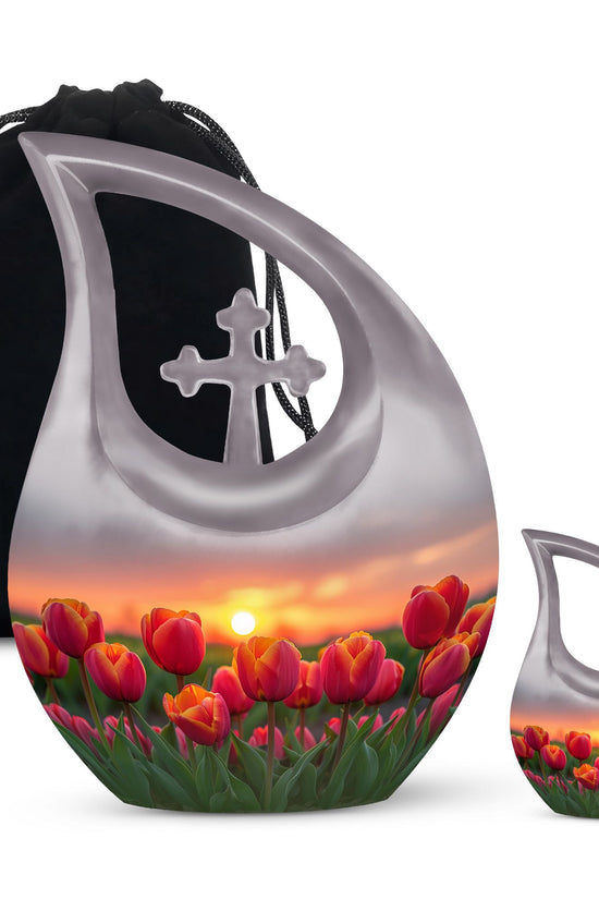 Flowers Urns For Ashes - Cremation Urns For Human