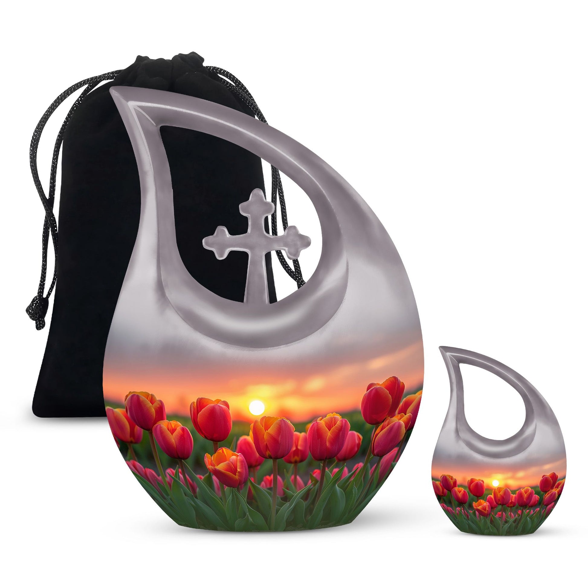 Flowers Urns For Ashes - Cremation Urns For Human