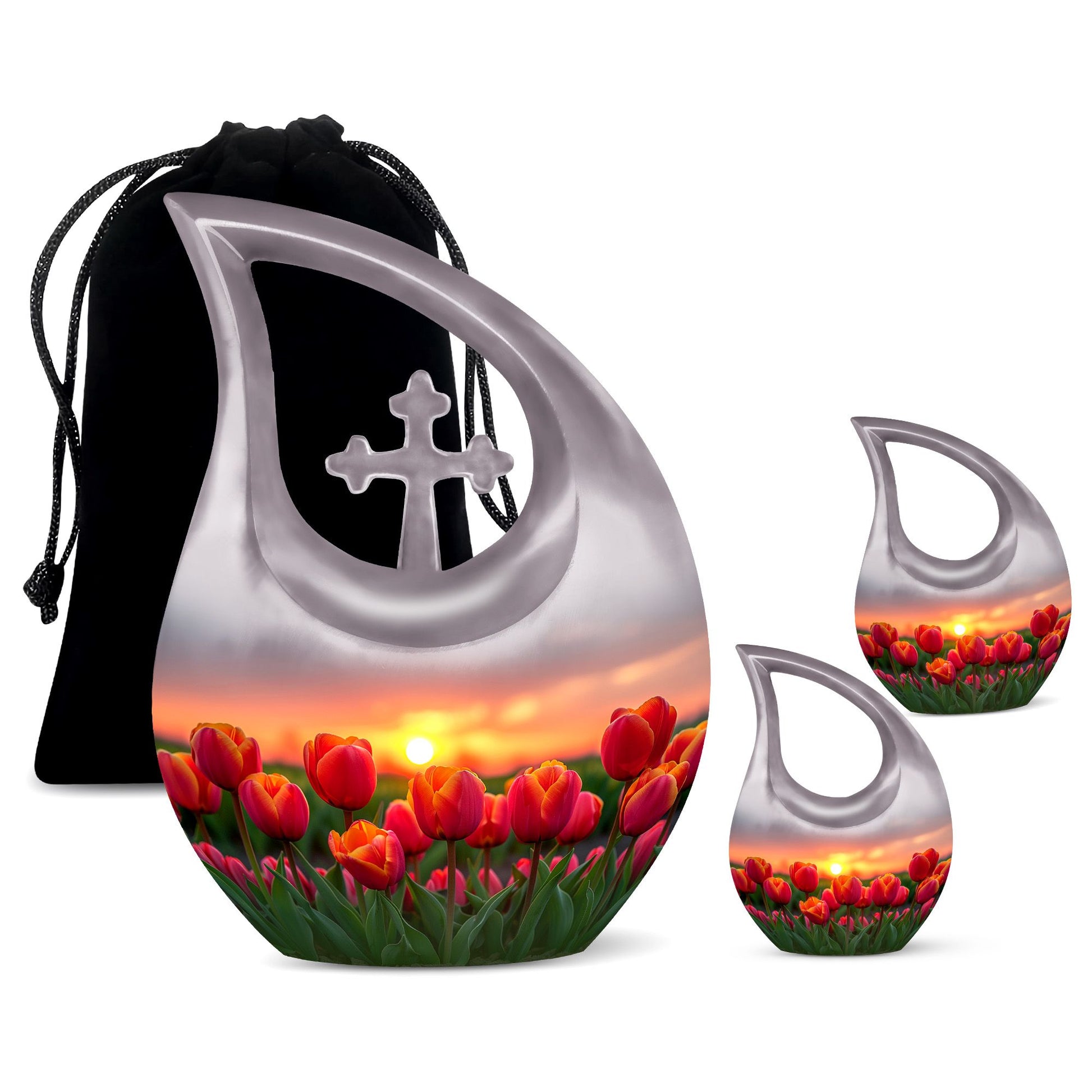 Flowers Urns For Ashes - Cremation Urns For Human