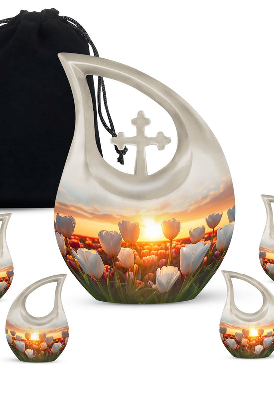 Flowers Urns For Ashes - Cremation Urns For Adults