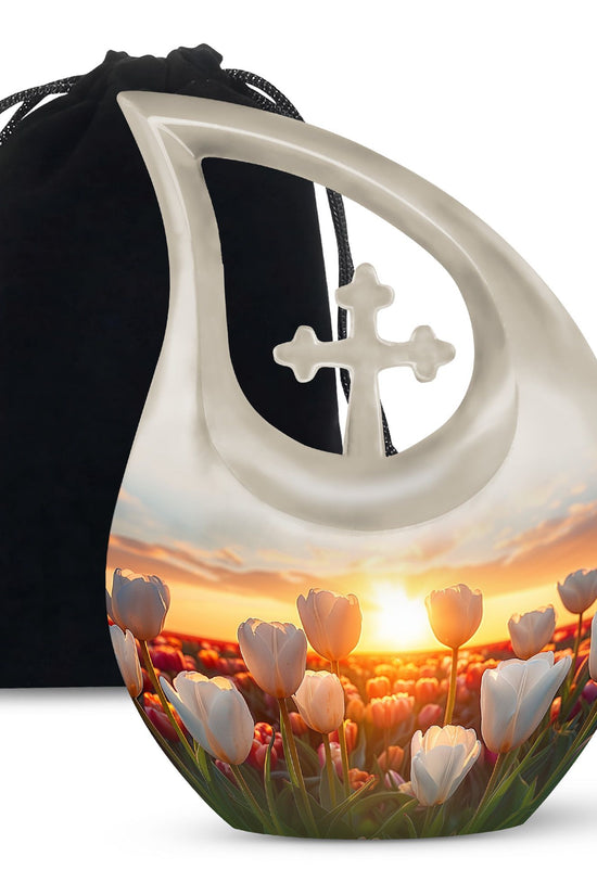 Flowers Urns For Ashes - Cremation Urns For Adults