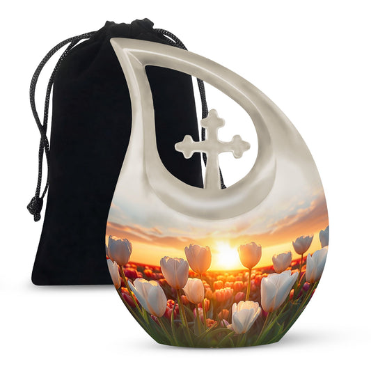 Flowers Urns For Ashes - Cremation Urns For Adults