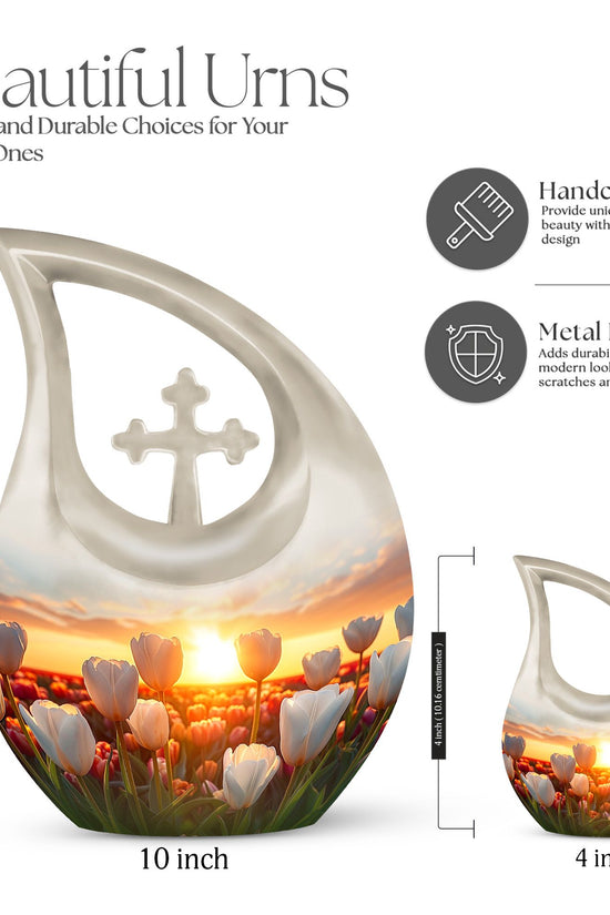 Flowers Urns For Ashes - Cremation Urns For Adults