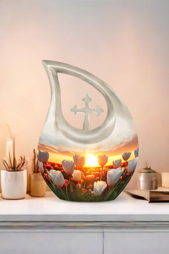 Flowers Urns For Ashes - Cremation Urns For Adults