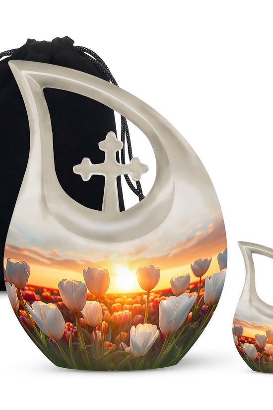 Flowers Urns For Ashes - Cremation Urns For Adults