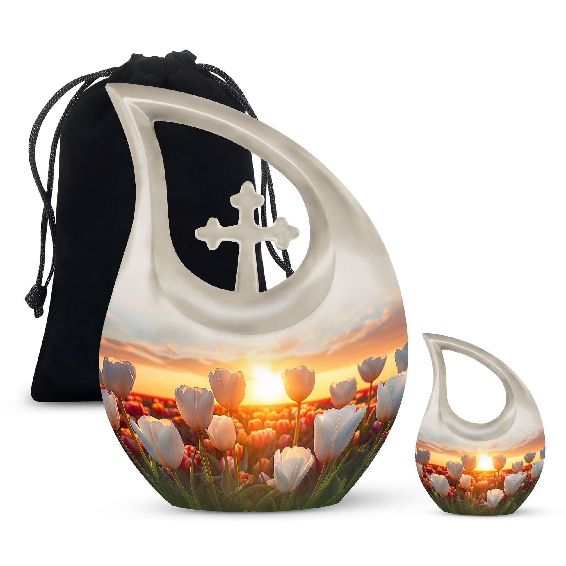 Flowers Urns For Ashes - Cremation Urns For Adults
