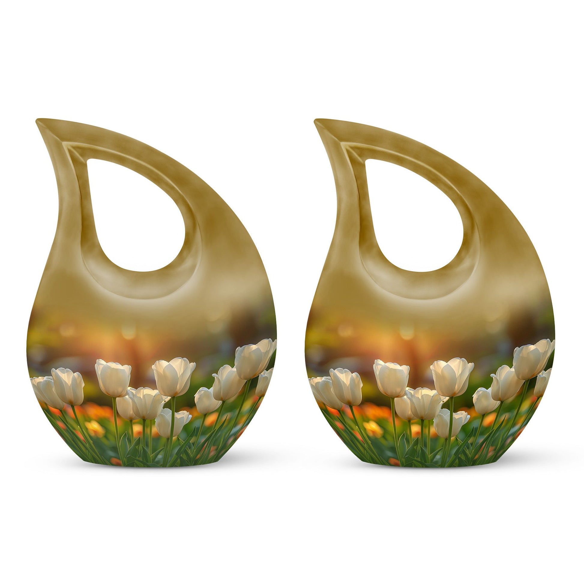 Flowers Urns For Ashes - Cremation Urn For Adult