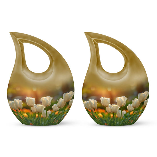 Flowers Urns For Ashes - Cremation Urn For Adult
