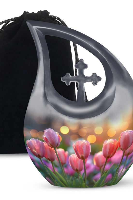 Flower Urns For Ashes - Adult Cremation Urn