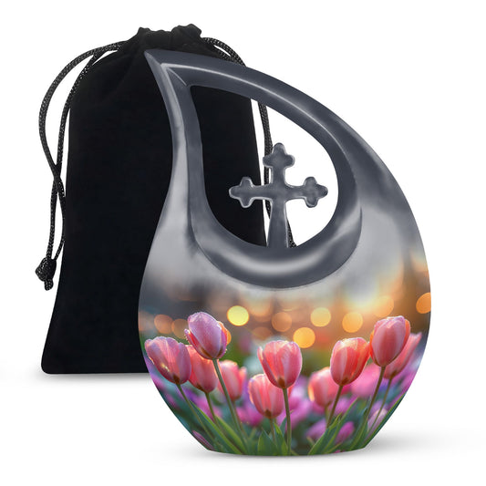 Flower Urns For Ashes - Adult Cremation Urn