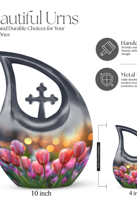 Flower Urns For Ashes - Adult Cremation Urn