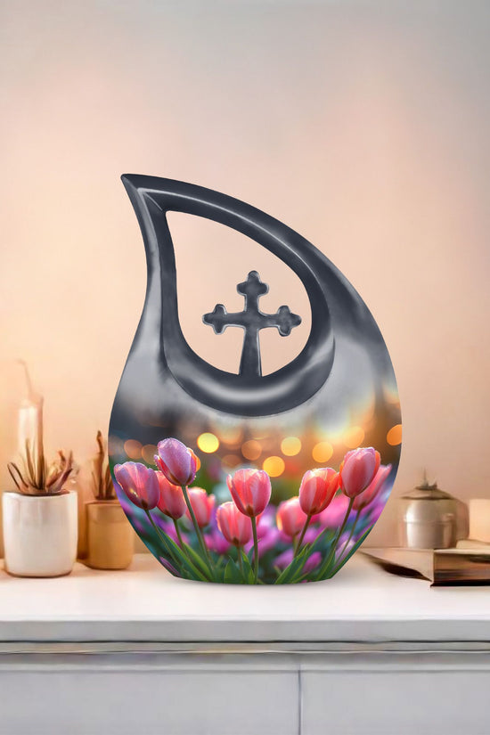 Flower Urns For Ashes - Adult Cremation Urn