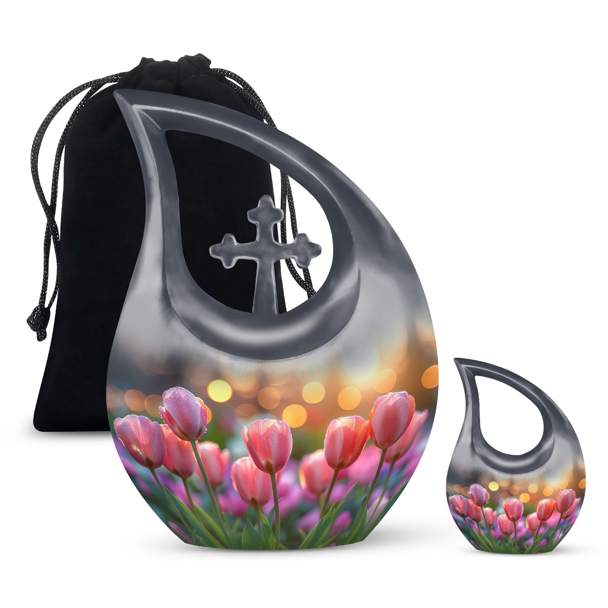 Flower Urns For Ashes - Adult Cremation Urn