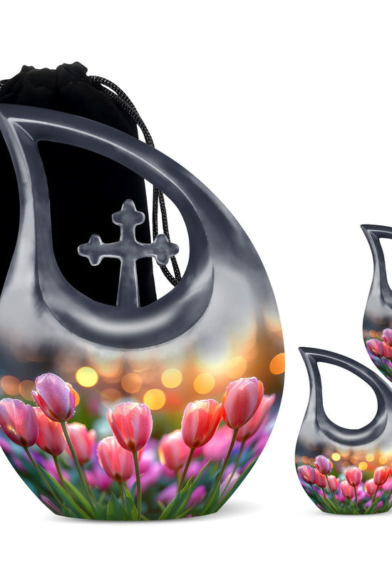 Flower Urns For Ashes - Adult Cremation Urn