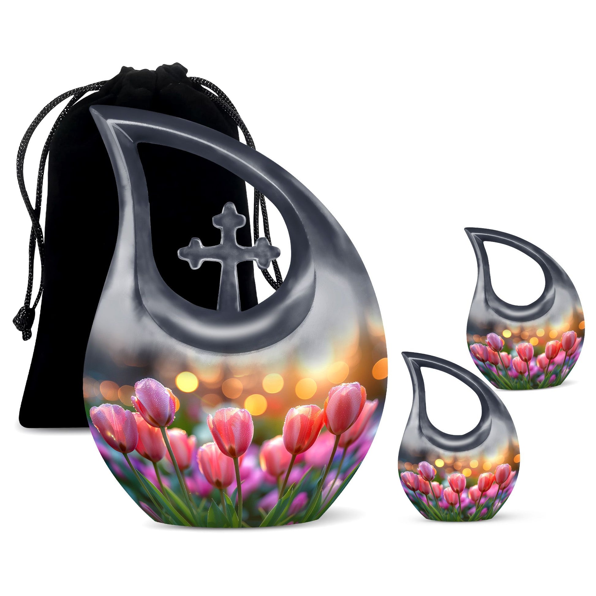 Flower Urns For Ashes - Adult Cremation Urn