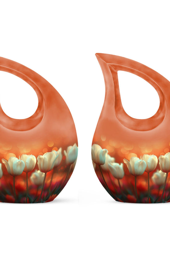 Flowers Urns For Ashes - Cremation Ashes Keepsake