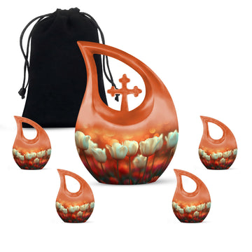 Large Urn With 4 Keepsake
