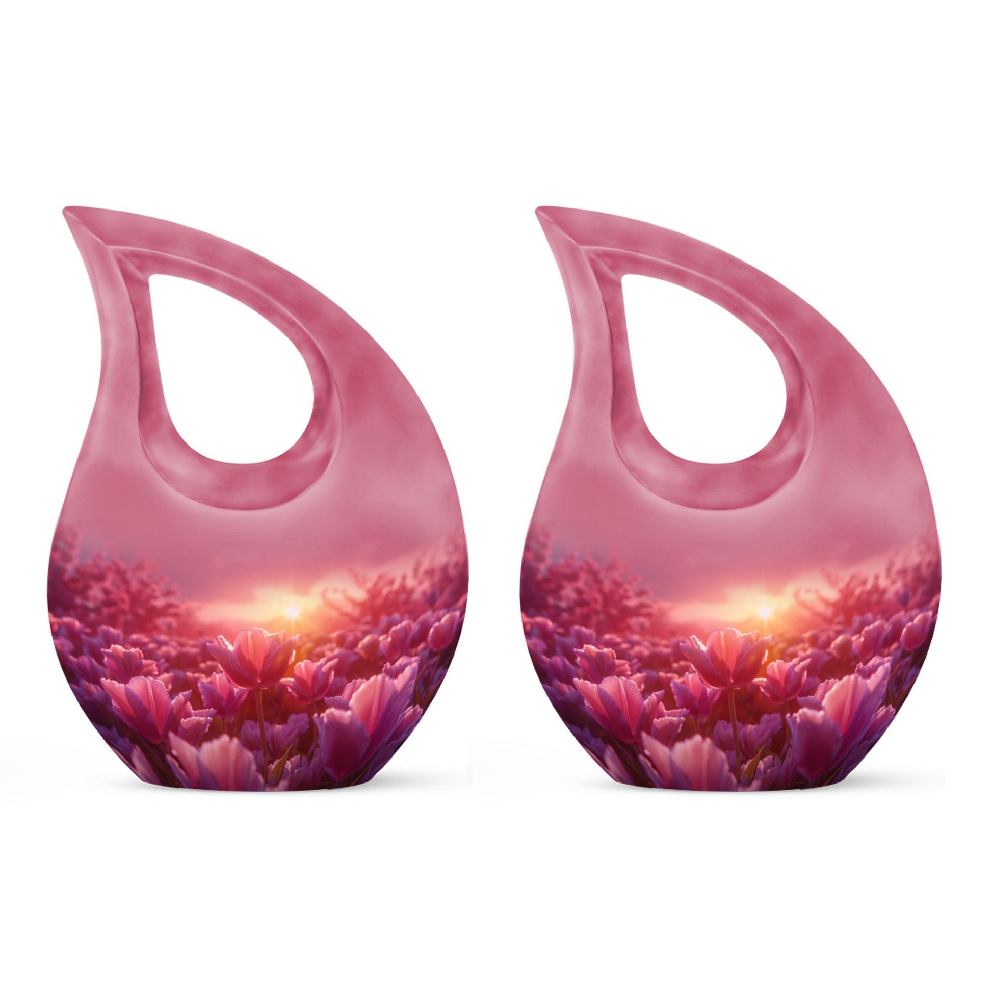 Flowers Urns For Ashes - Cremation Urns Set