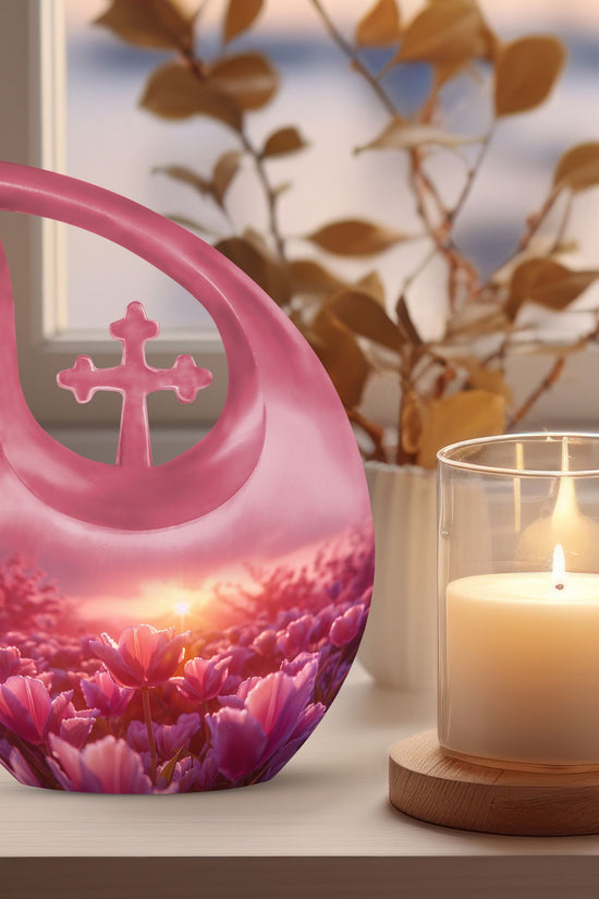 Flowers Urns For Ashes - Cremation Urns Set
