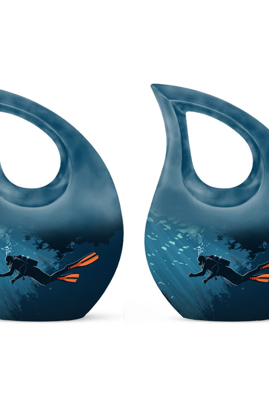 Deep Sea Diving Urns For Ashes - Cremation Memorial