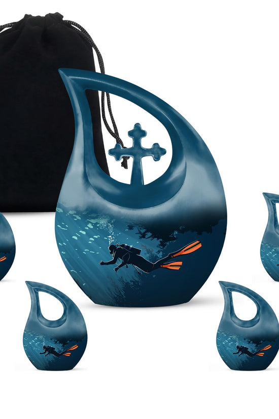 Deep Sea Diving Urns For Ashes - Cremation Memorial